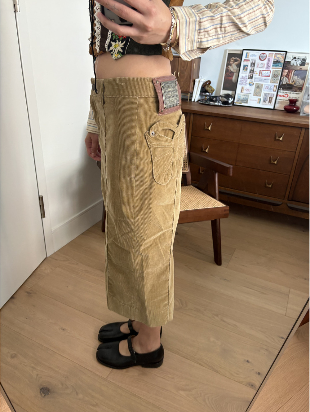 Vintage Dolce & Gabbana Midi Skirt - Picture 2 of 7